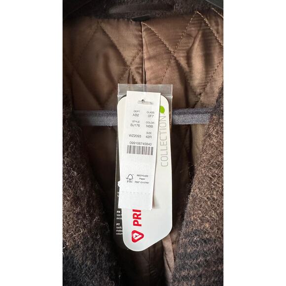 JCrew Ludlow Raglan Sleeve Plaid Topcoat in Irish Tweed Wool - Insulated - Picture 8 of 8